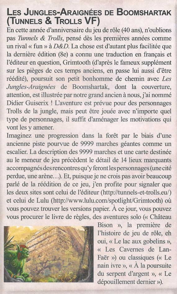 Petit à petit, le Shantak Doré fait son nid !