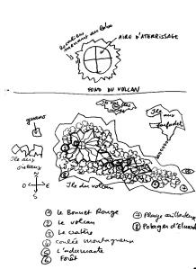 Carte des îles brumeuses