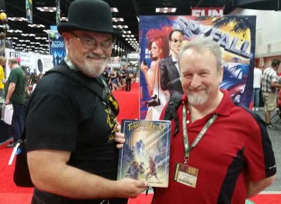 Bear Peters et Mike Stackpole à la GenCon 2015